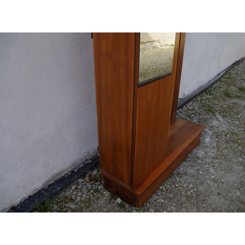 Mid Century wardrobe with mirror, Germany 1960s