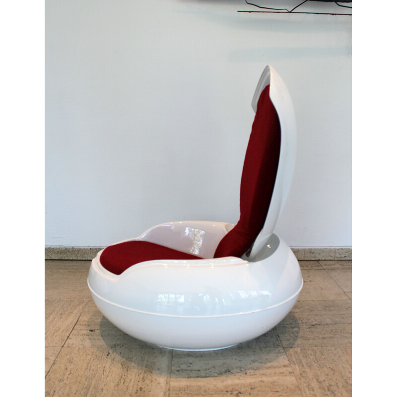 Vintage Garden Egg armchair by Peter Ghyczy for VEB Synthese-Werk, 1968