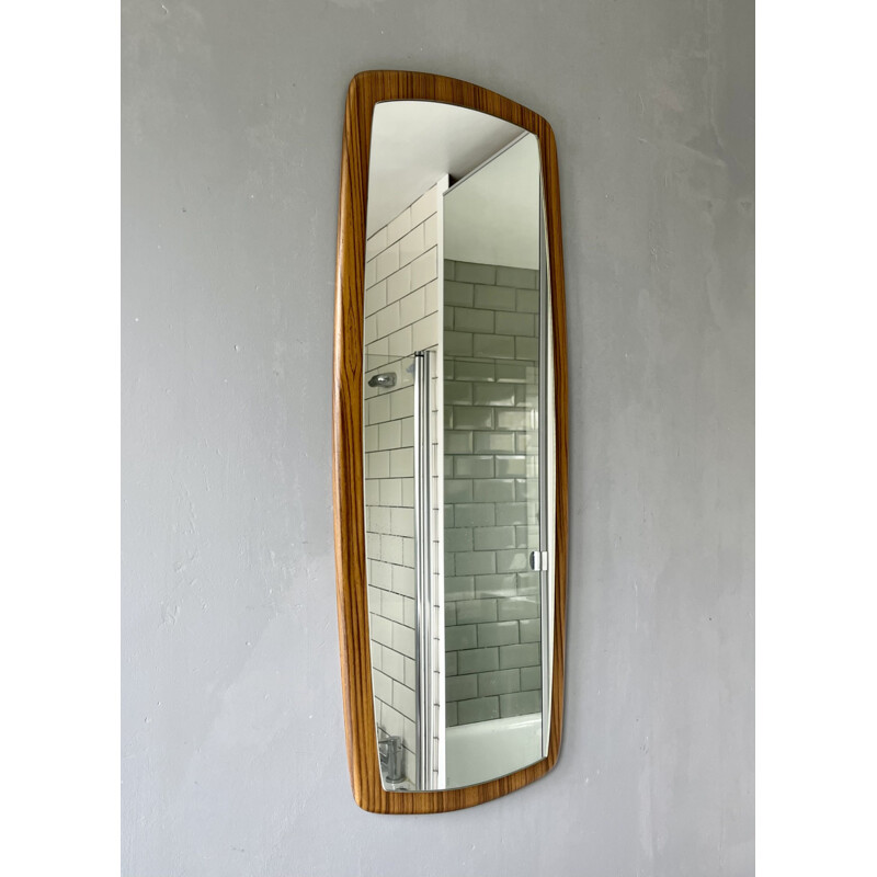 Vintage Rectangular Wall Mirror 1970