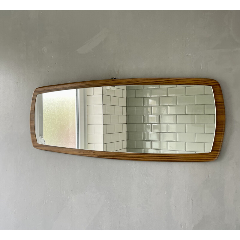 Vintage Rectangular Wall Mirror 1970