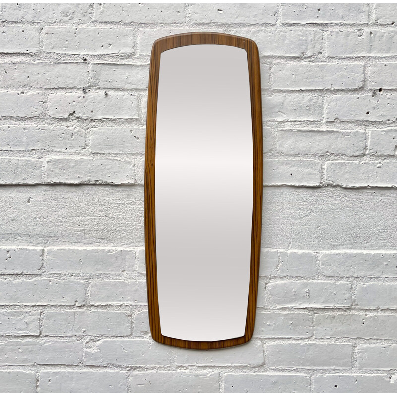 Vintage Rectangular Wall Mirror 1970