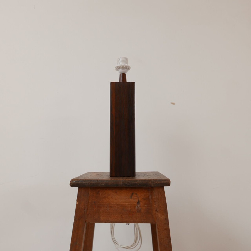 Vintage teak table lamp, Sweden 1960