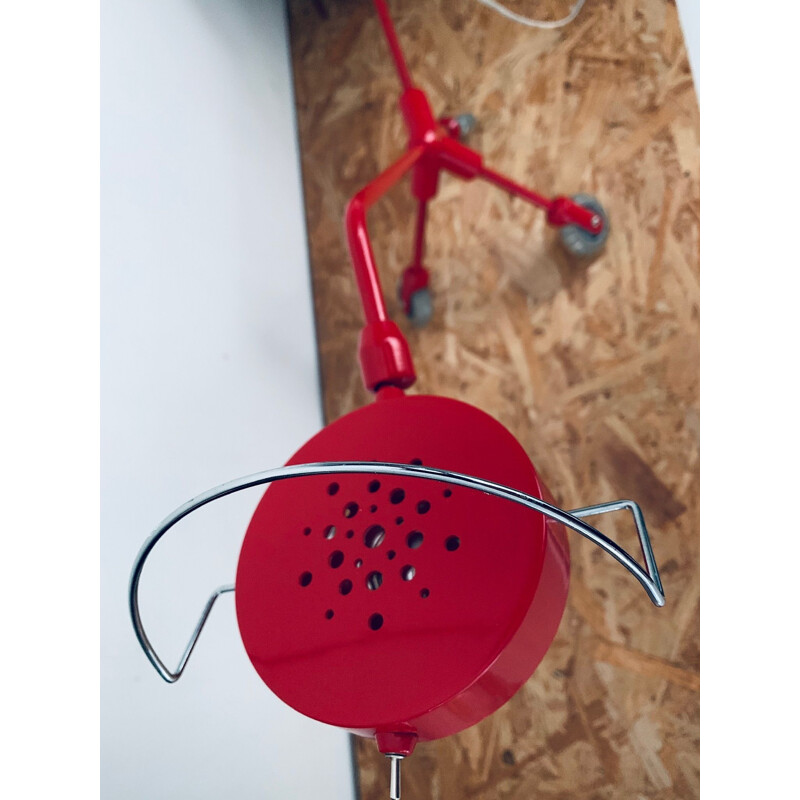 Vintage KILA "Red dog" desk light by Harry Allen for IKEA