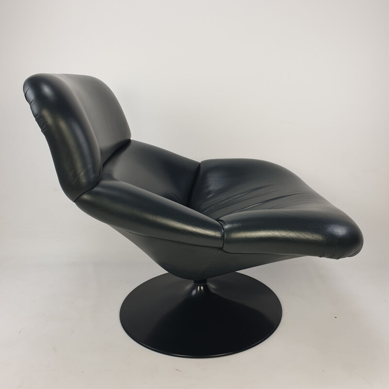 Fauteuil lounge vintage modèle F518 par Geoffrey Harcourt pour Artifort, 1970