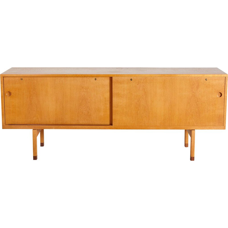 Vintage teak sideboard "RY 26" by Hans J. Wegner for Ry Møbelfabrik, Denmark 1960