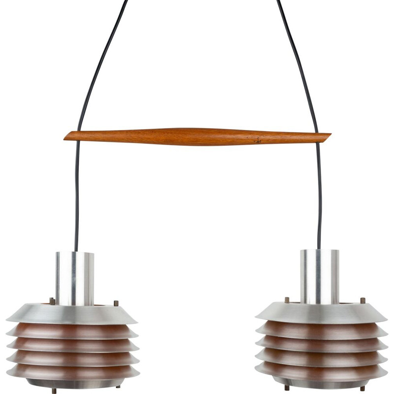 Paire de lampes vintage danoises 1960