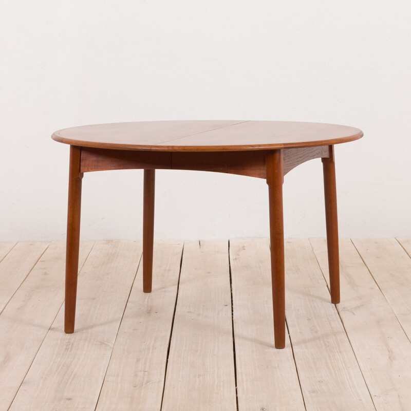Vintage Teak extension table by  Mogens Kold, Denmark 1960s