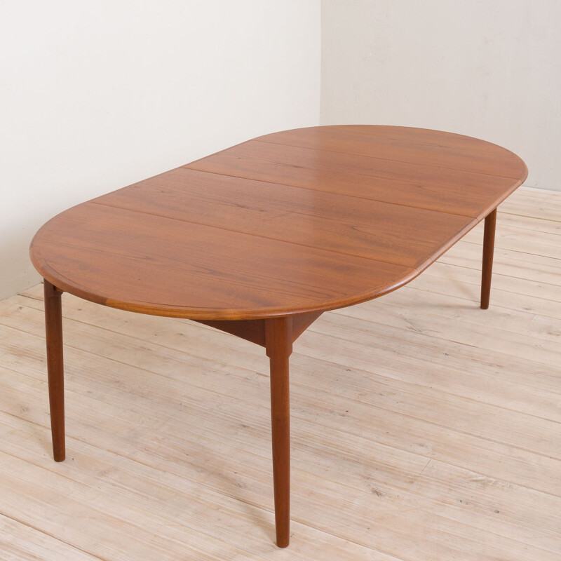 Vintage Teak extension table by  Mogens Kold, Denmark 1960s