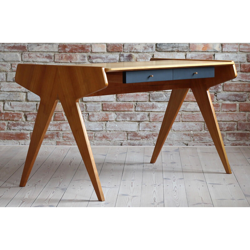 Vintage Helmut Magg Desk for WK Möbel, Germany 1950s