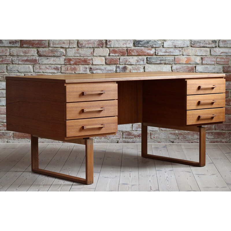 Mid-Century Desk by Henning Jensen & Torbin Valeur, 1960s