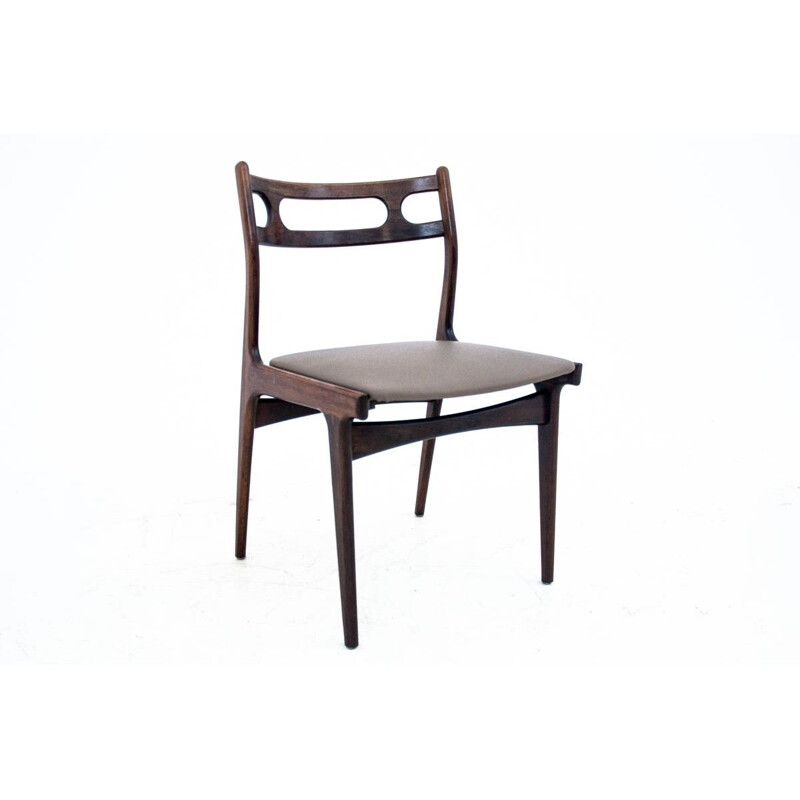 Set van 4 vintage stoelen Denemarken 1960