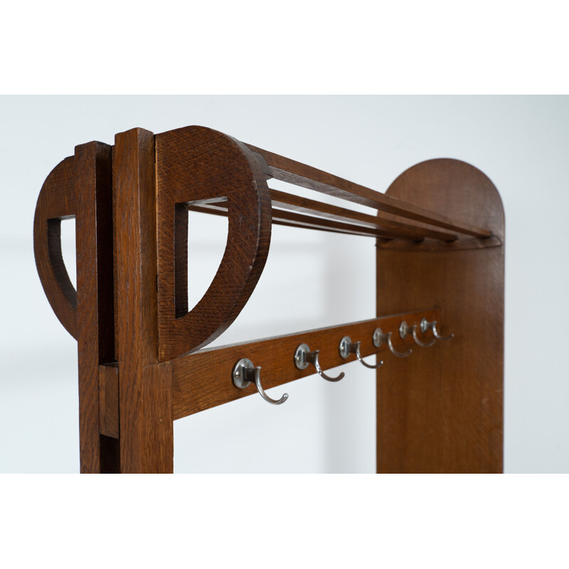 Vintage coat rack Art deco