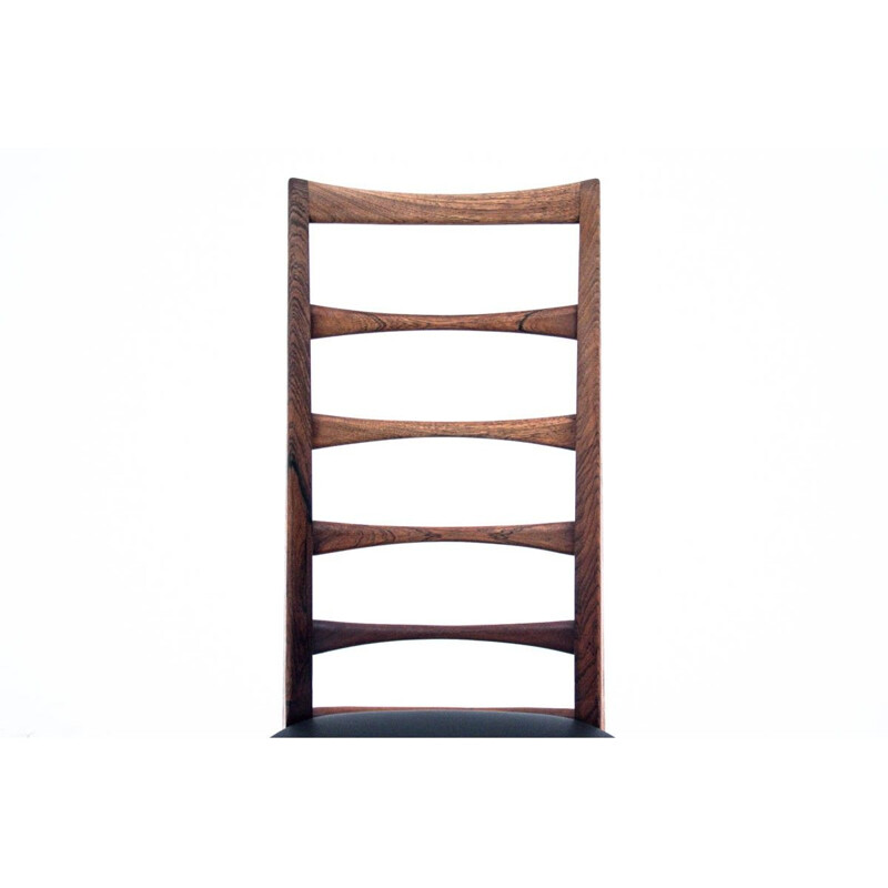 Set of 4 chairs teak Denmark, 1960s