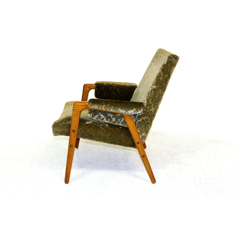 Vintage armchair by yngve ekström for the swedish factory 1960