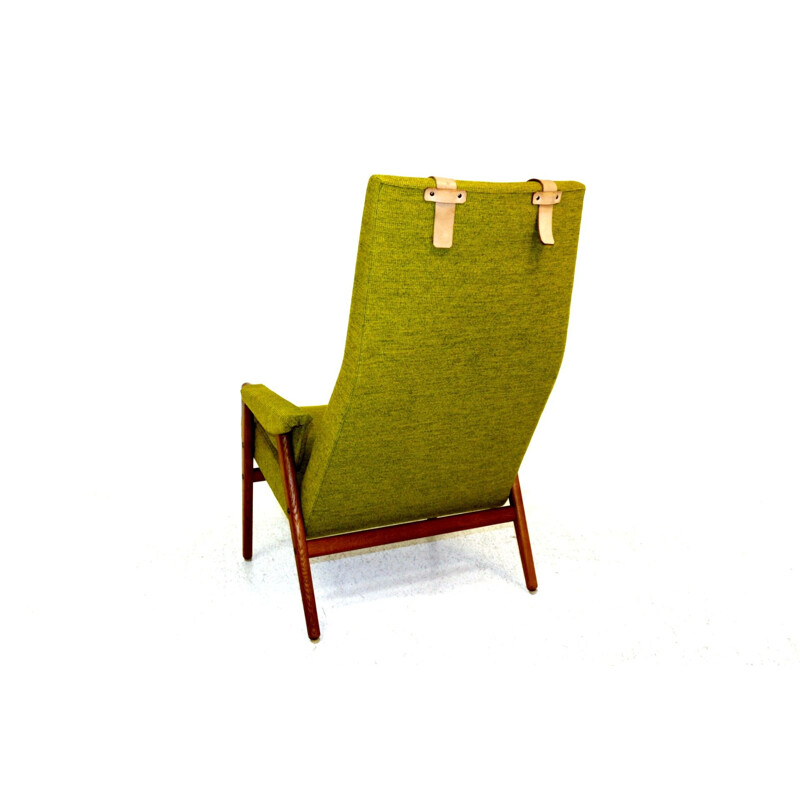 Vintage oak armchair, Sweden 1960