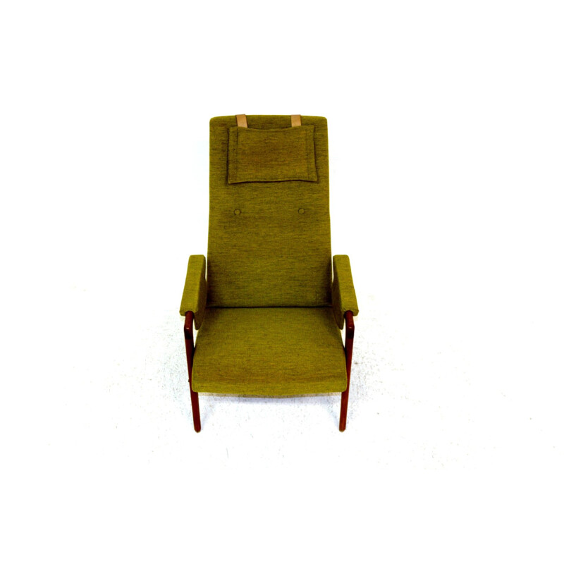 Vintage oak armchair, Sweden 1960