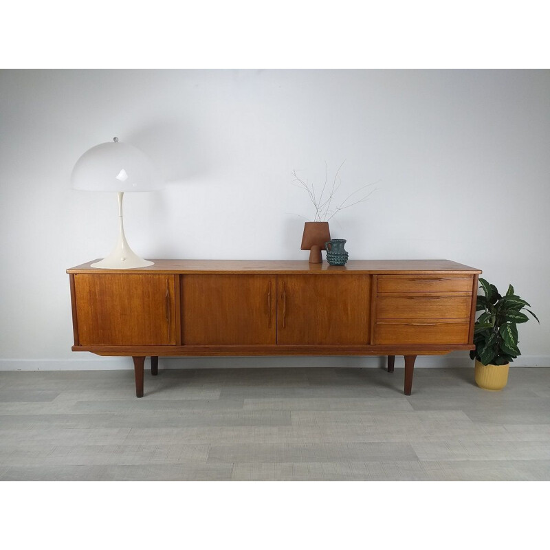 Enfilade vintage scandinave teck 1960 