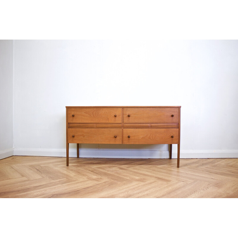 Vintage Teak Sideboard or Chest of Drawers 1960s