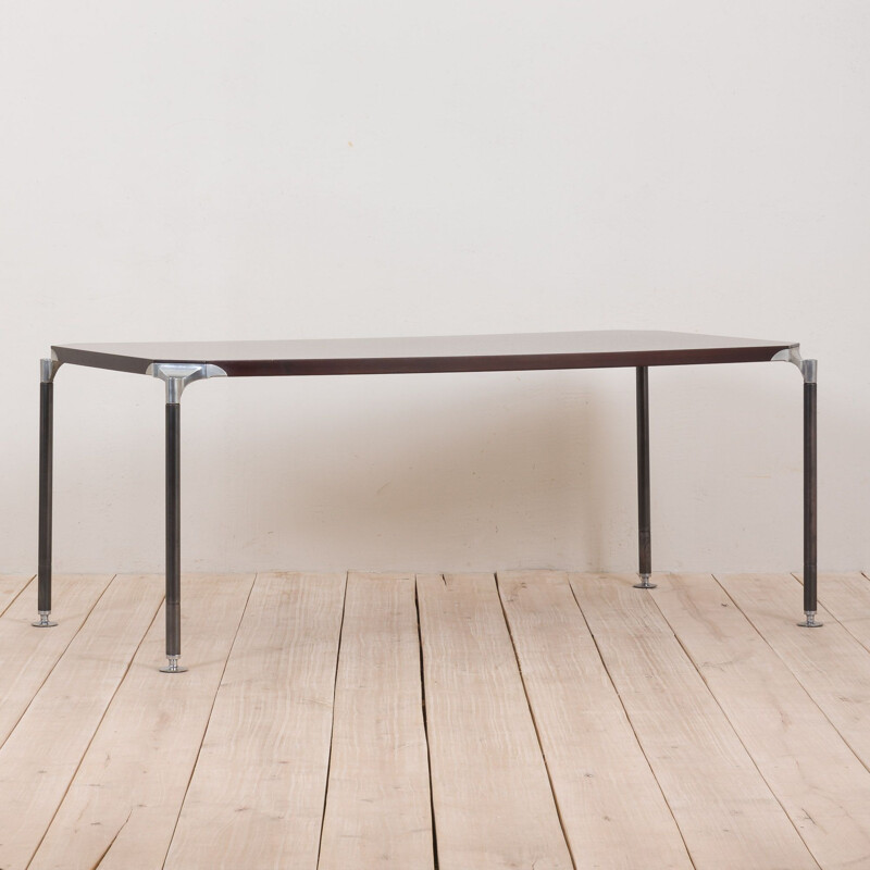 Vintage rosewood table, Roma Urio series, by Ico and Luisa Parisi for MIM, Italy 1950
