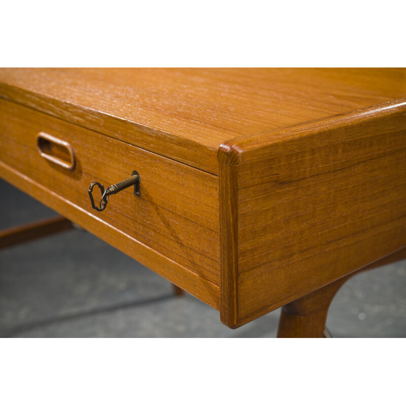 Vintage teak desk model 56 by Arne Wahl Iversen, Denmark 1961