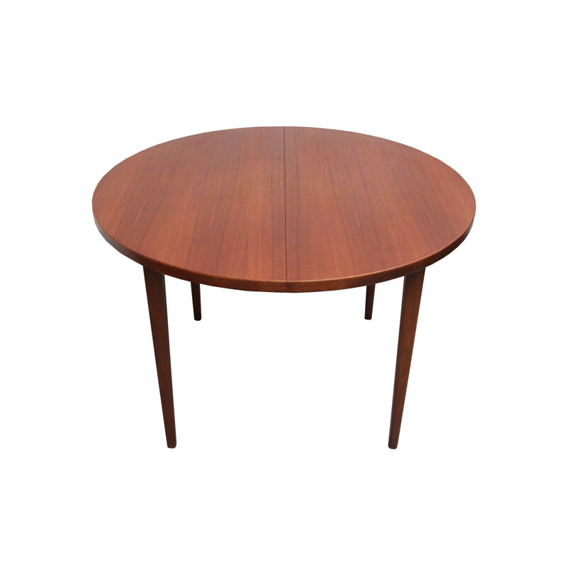 Vintage extendable teak dining table 1960