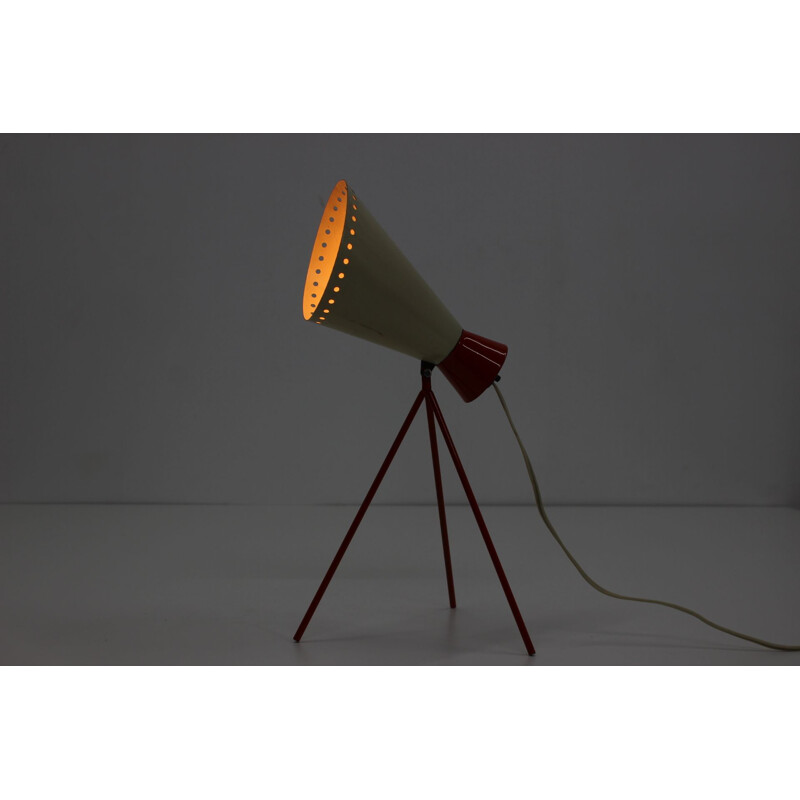 Vintage desk lamp by Josef Hurka, Czechoslovakia 1960