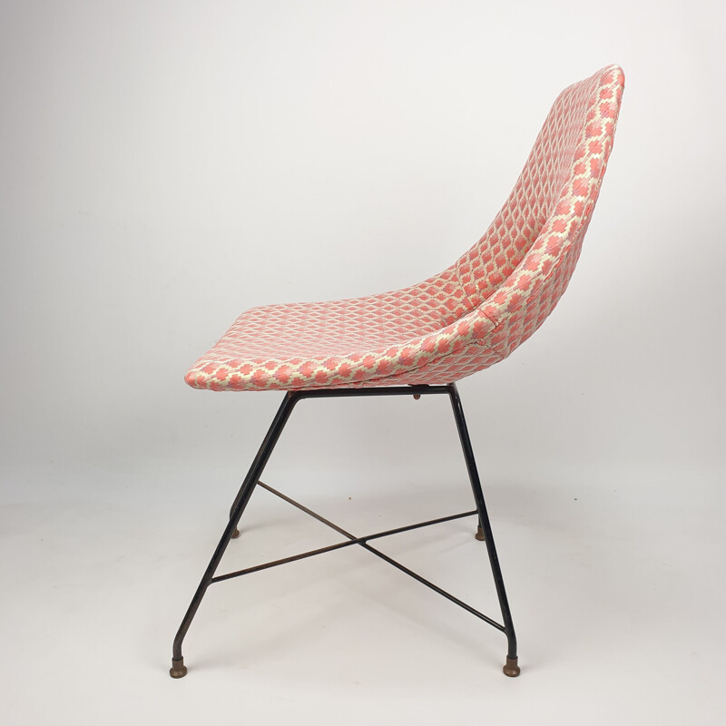 Chaise vintage Cosmos par Augustus Bozzi pour Saporiti, Italie 1950