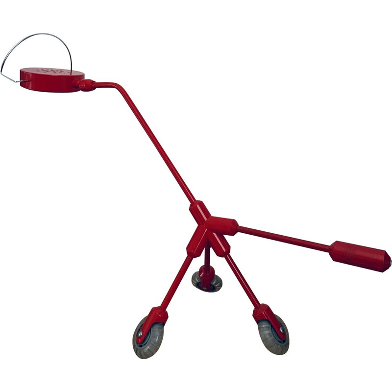 Lampe de bureau vintage KILA "Red dog" par Harry Allen pour IKEA
