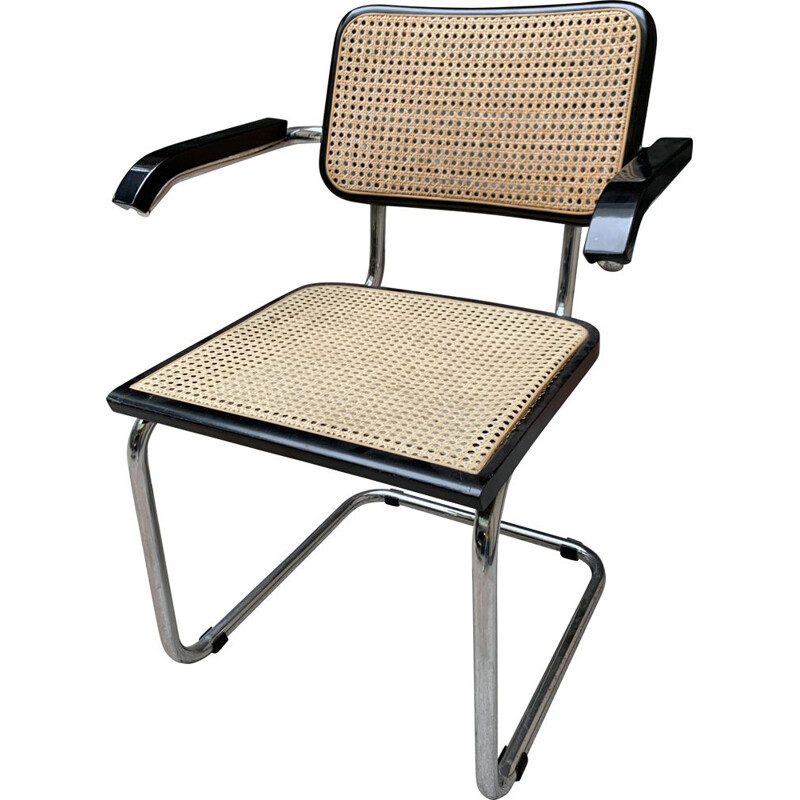 Vintage cane chair S64V Marcel Breuer Thonet 1930