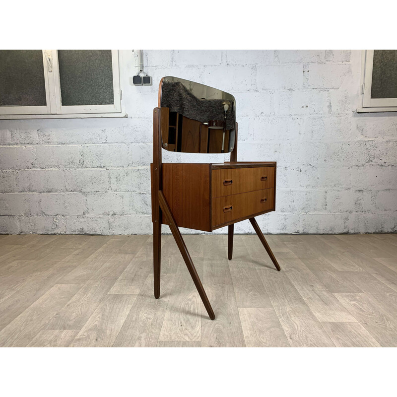 Vintage Scandinavian teak dressing table, 1960