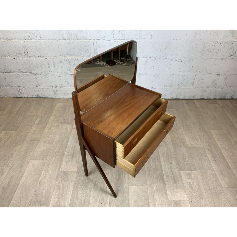 Vintage Scandinavian teak dressing table, 1960