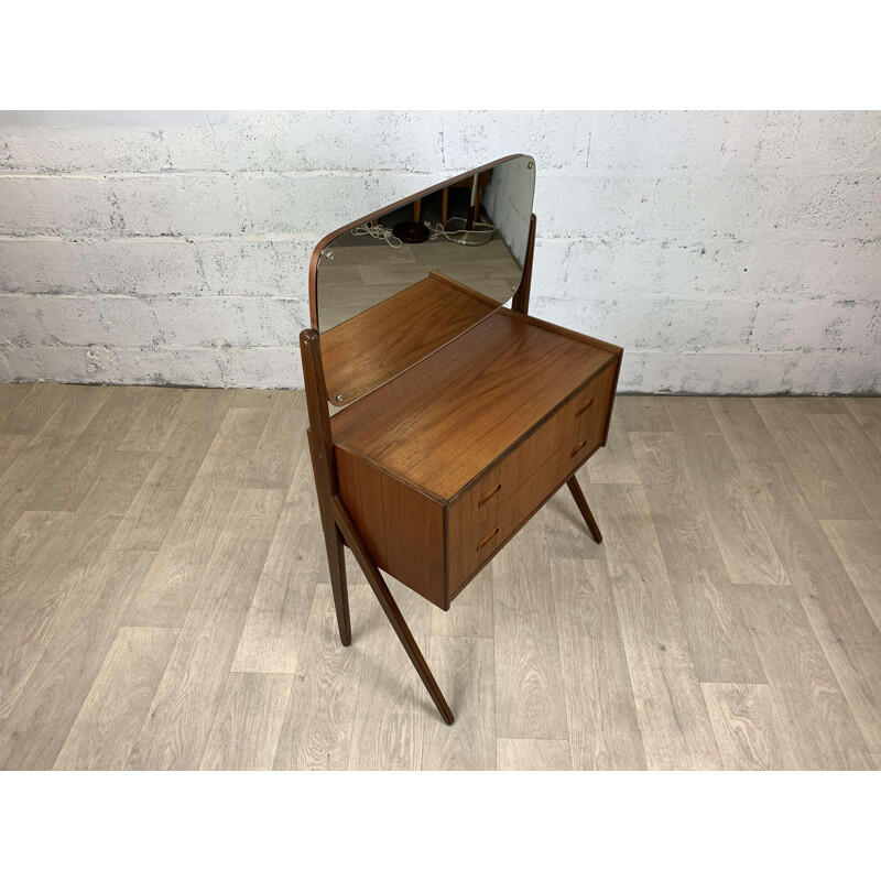 Vintage Scandinavian teak dressing table, 1960