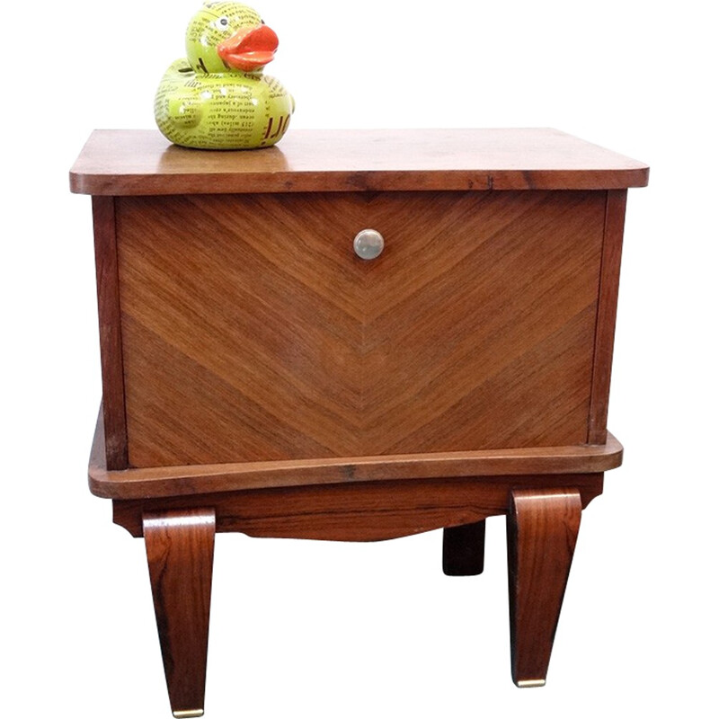 Night stand in wood - 1940s 
