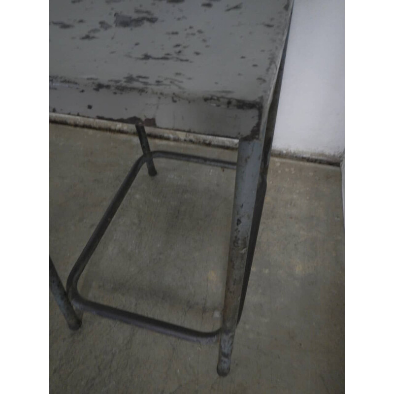 Vintage Iron stool with iron varnish