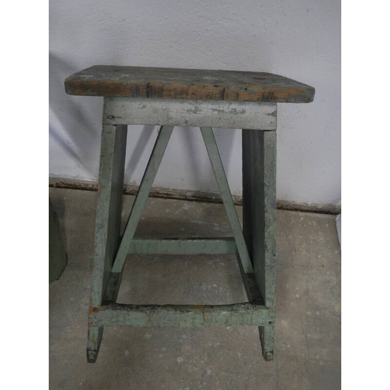 Pair of vintage work stools, 1960