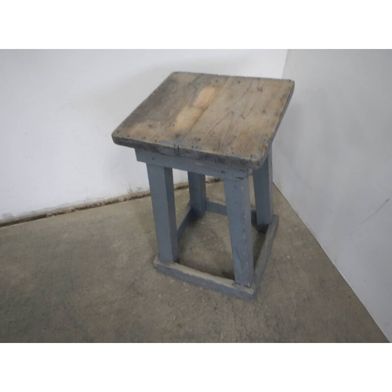 Vintage grey stool