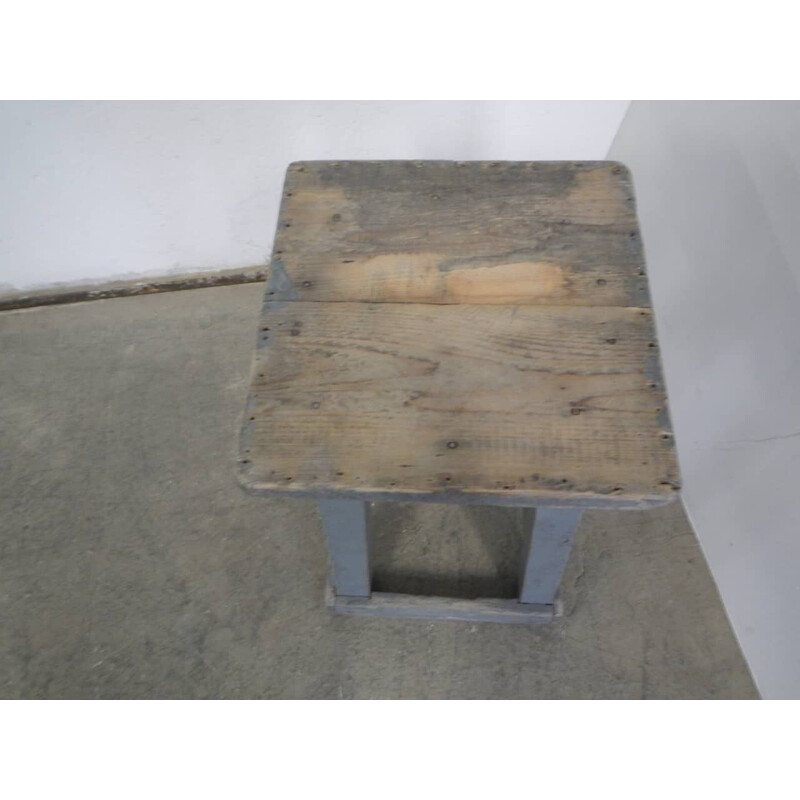 Vintage grey stool