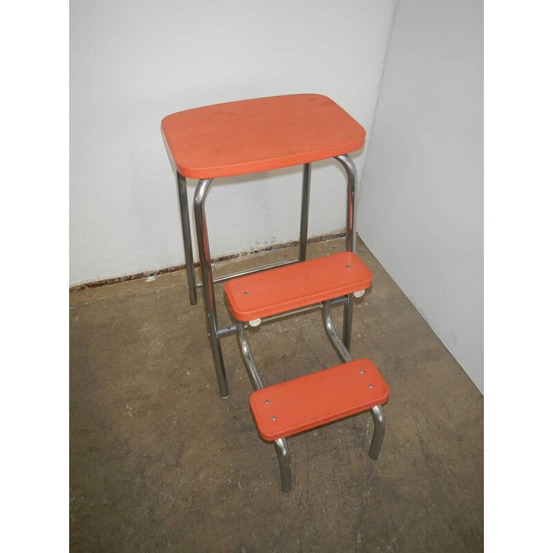 Vintage-Treppenhocker von Ladder