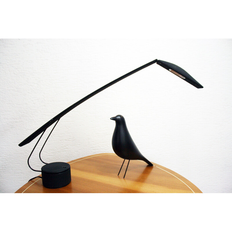 Lampe "Dove" PAF Studio noir, Mario BARBAGLIA et Marco COLOMBO - 1980