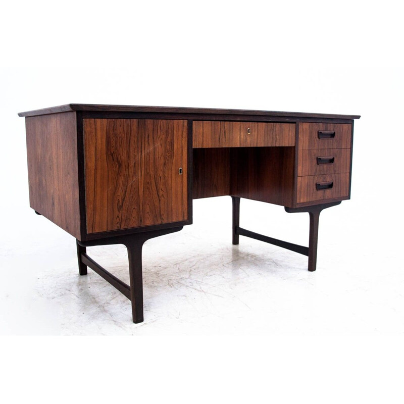 Vintage rosewood desk Danish 1960