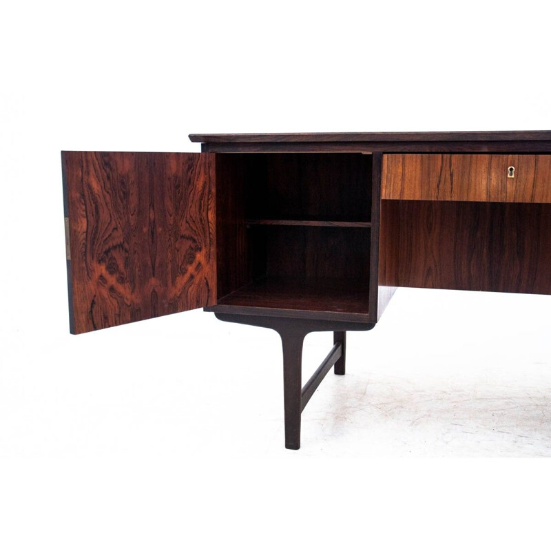 Vintage rosewood desk Danish 1960