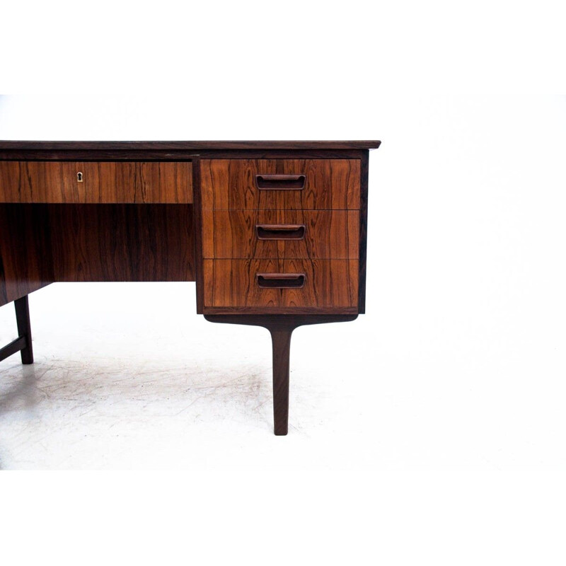 Vintage rosewood desk Danish 1960