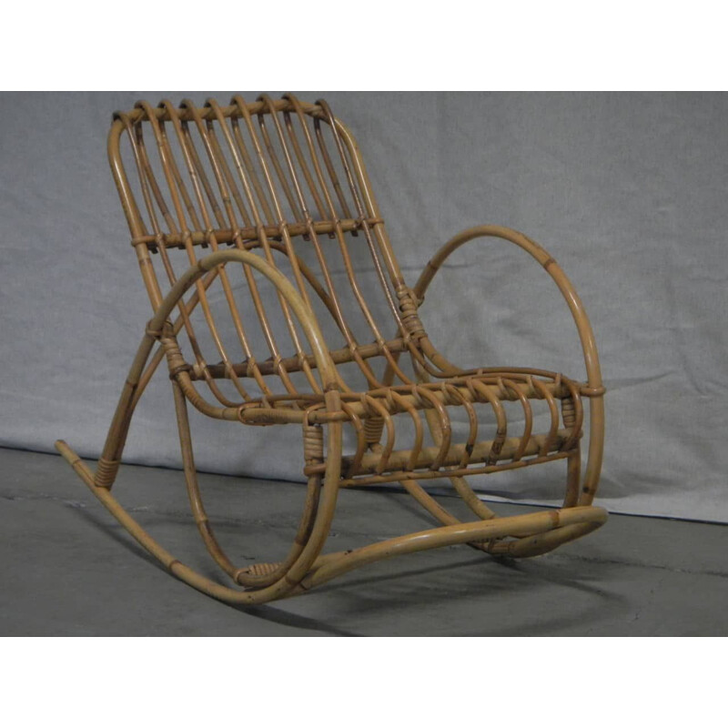 Vintage rocking chair for children 