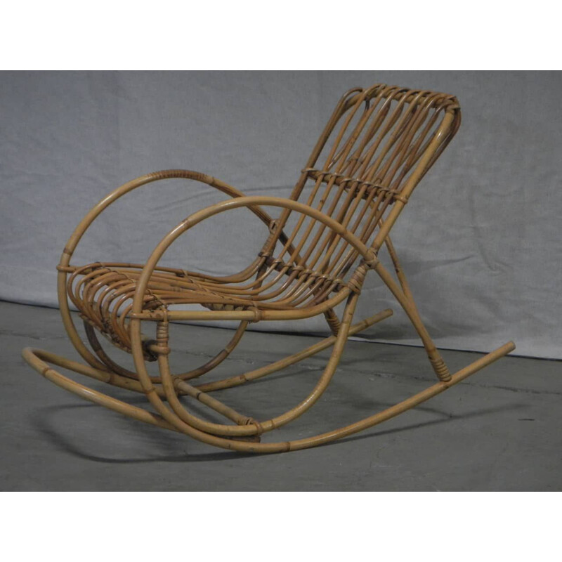 Vintage rocking chair for children 