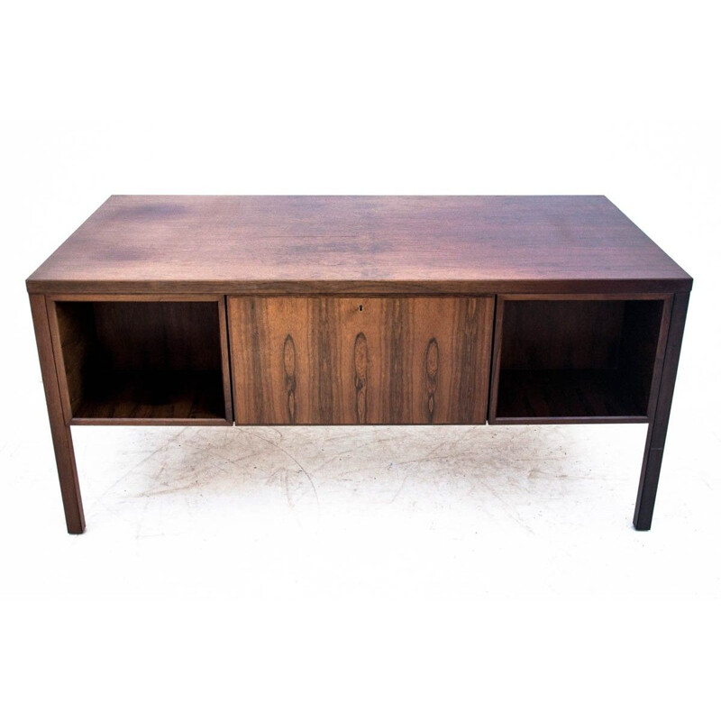 Vintage Rosewood desk model 77 by Omann Jun Denmark 1960s