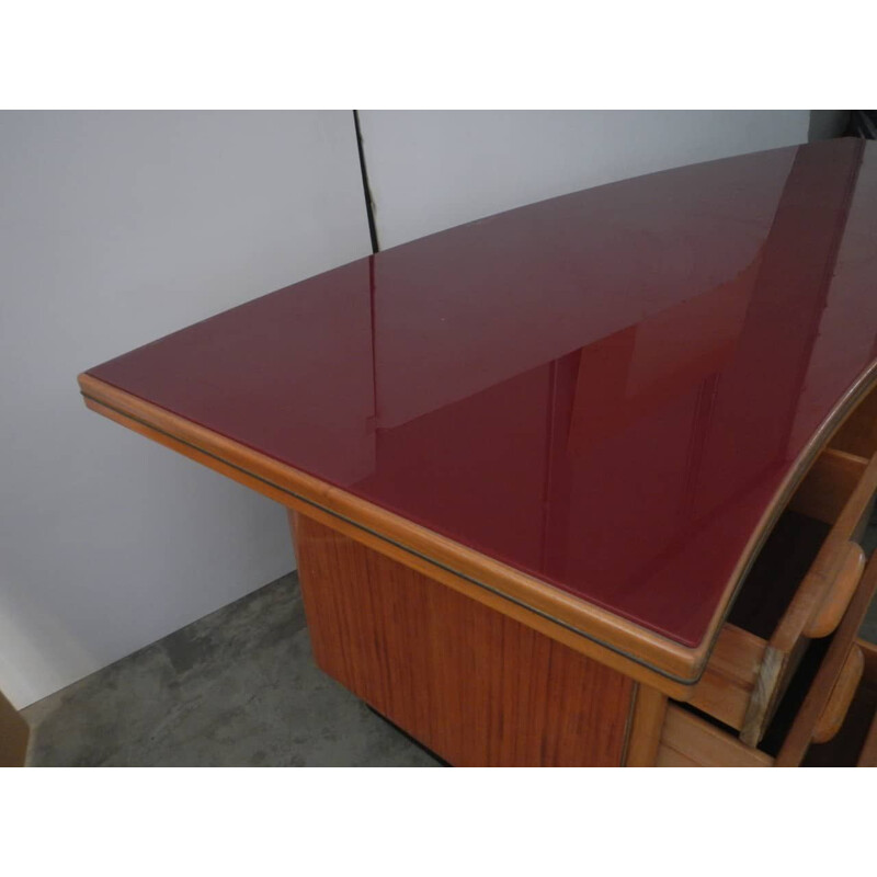 Vintage Castelli desk rosewood Anonima