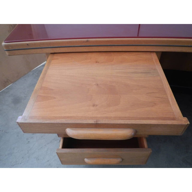 Vintage Castelli desk rosewood Anonima
