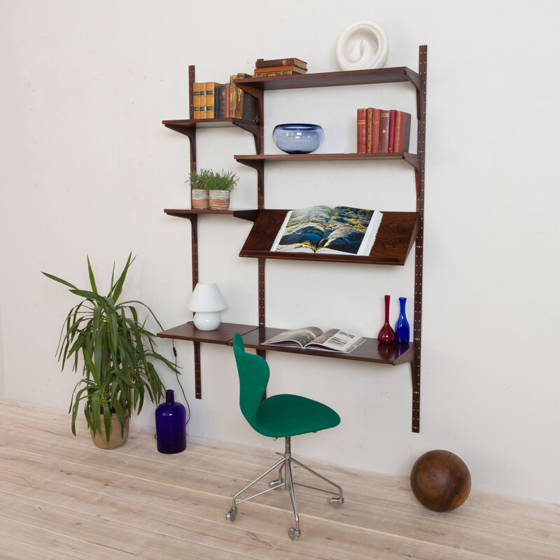 Vintage rosewood wall unit  Danish