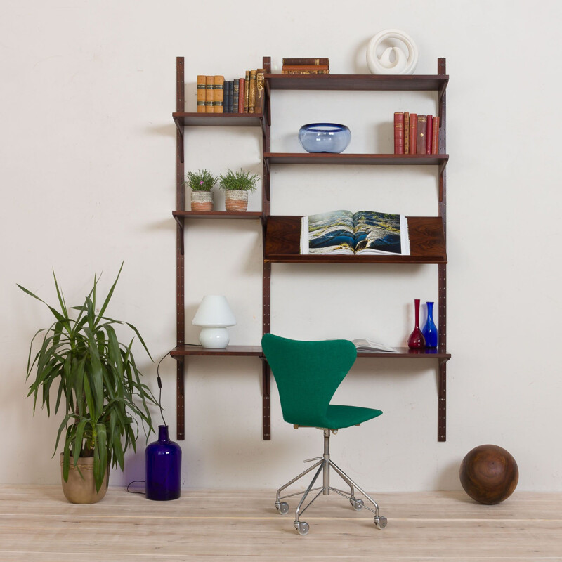 Vintage rosewood wall unit  Danish