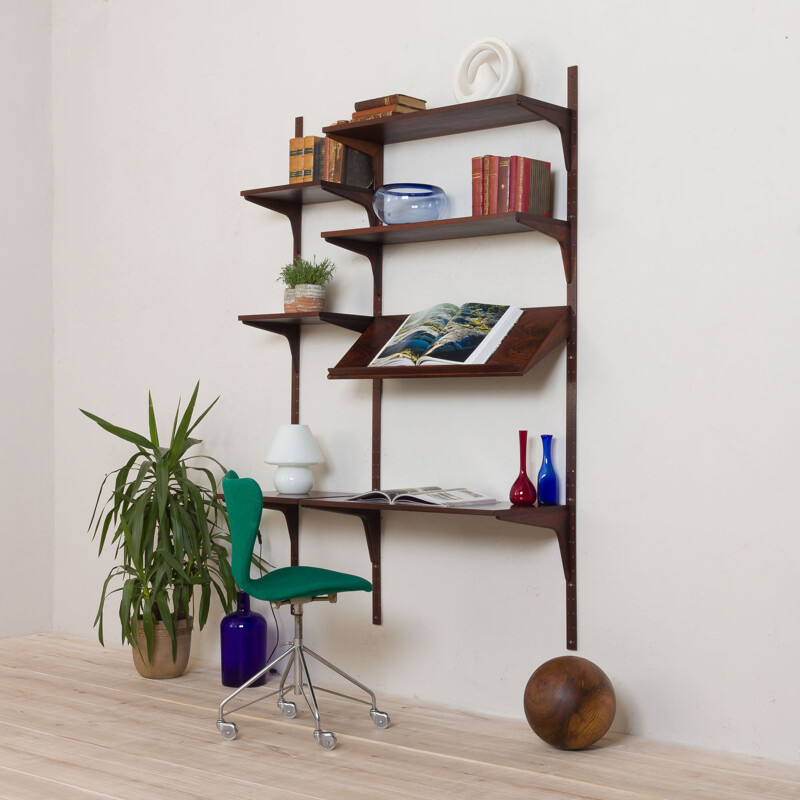 Vintage rosewood wall unit  Danish